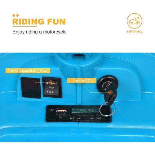 Uenjoy 6V Kids Ride On Electric Motorcycle (Vespa Edition) - Toytexx Uenjoy 6V Kids Ride On Electric Motorcycle (Vespa Edition) - Toytexx